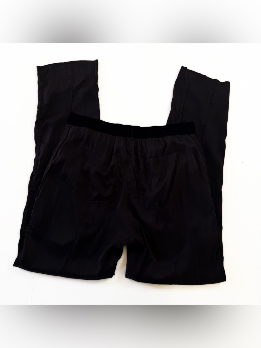 Tom Ford Mens Pajama Lounge Pants Size Medium Black Silk Velvet - Picture 6 of 6